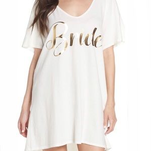 Show Me Your MuMu Bride Shirt Dress